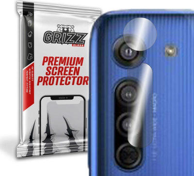 Xham hibrid për kamerë GrizzGlass Motorola Moto G8, set 2 copë, transparent