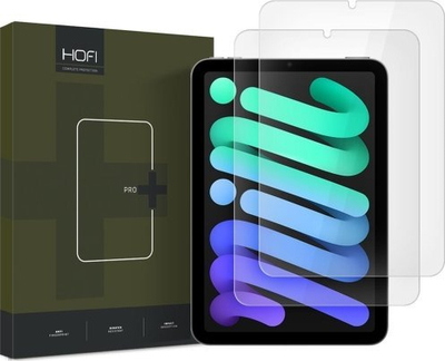 Xham mbrojtës Hofi Glass Pro+ për iPad mini 8.3, set me 2 copa, transparent