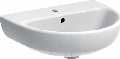 Lavabo banjoje SELNOVA, 50 cm, katrore, e bardhë