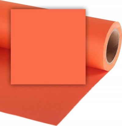 Sfond letre Colorama CO147 Pumpkin, 2.72m x 11m, portokalli mat
