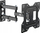 Mbajtës TV muri Maclean MC-700, 23-42", 30kg, VESA 200x200, i zi
