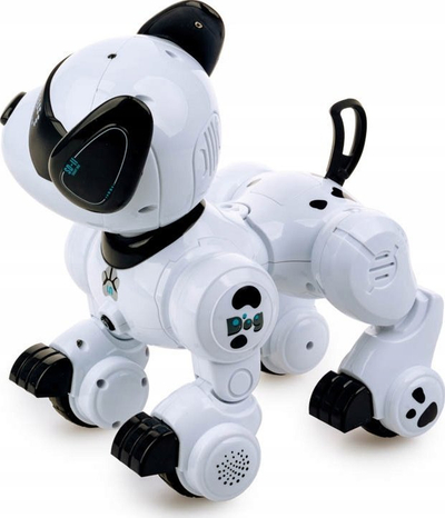 Lodër robotike Dumel Robopies, qen robot i vogël me sensor prekjeje dhe muzikë