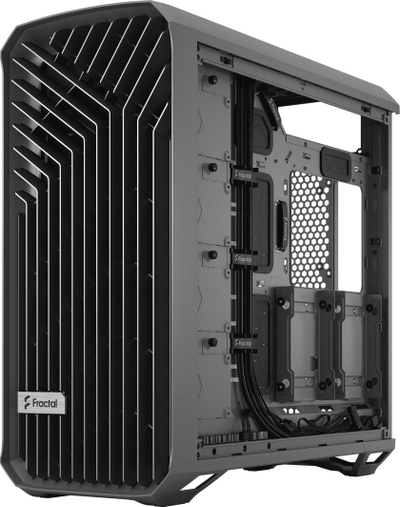Kasë Fractal Design Torrent TG Light Tint, e hirtë, Full Tower