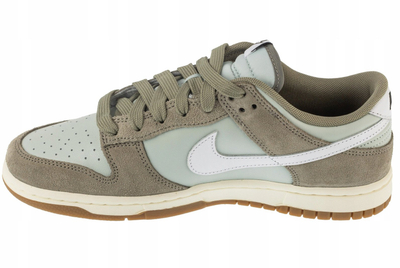 Atlete Nike Dunk Low Retro SE, lëkurë dhe suede, gri me ngjyrë ushtarake