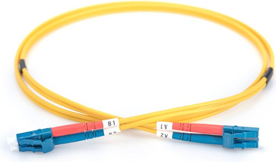 Kabllo optike Digitus Patch Cord, singlemode OS2 9/125, LC LC, 7m, e verdhë