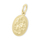 Varëse për femra Brilio Silver Jesus 441 001 01676 05, e artë
