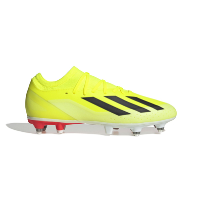 Këpucë futbolli Adidas X Crazyfast League, terren i butë, për meshkuj, të verdha