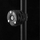 Bravë biçiklete RockBros WL798, palosëse U-lock, 70cm, e zezë