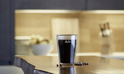 Сет чаши за лате макијато Melitta, 200ml, боросиликатно стакло со двојни ѕидови, 13cm
