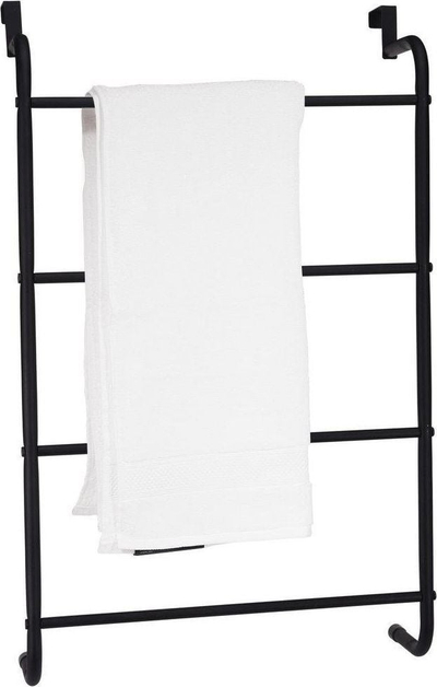 Varesë peshqirësh Bathroom Solutions Ladder C80621450, metal, 44.5 cm, e zezë