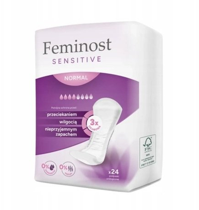 Peceta urologjike Feminost Sensitive Normal