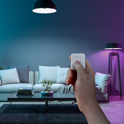 Telekomandë smart SwitchBot Remote, 2 butona, Bluetooth, e bardhë