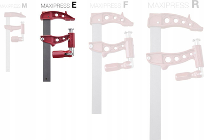 Shtrëngues MAXIPRESS E Pump Clamp 30 x 8 mm, 20 cm i gjatë, i kuq