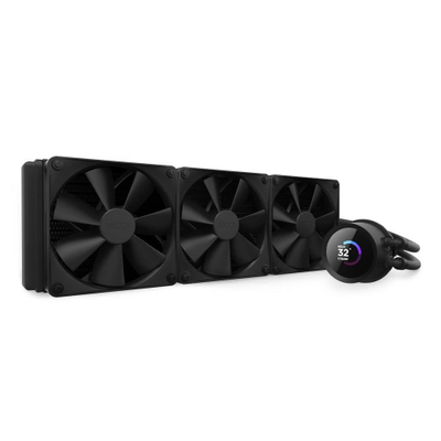 Ftohës liquid AIO për proçesor NZXT Kraken 360, radiator 360mm, ekran LCD 1.54", i zi