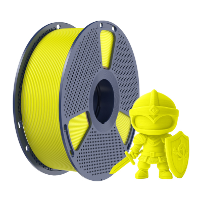 Filament 3D Sunlu PLA+, 1.75 mm, 1 kg, i verdhë