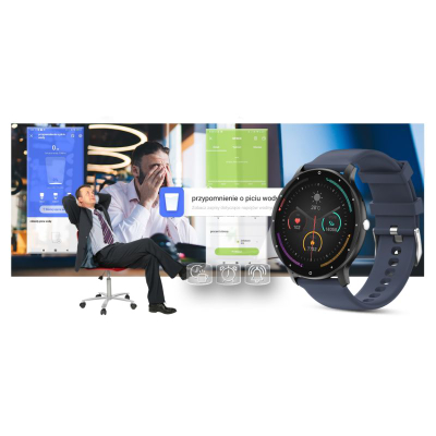 Smartwatch për goca Gravity GT1-1, ekran 1.28", Bluetooth 5.0, rozë