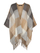 Pelerinë për femra VERO MODA VMKira poncho, e hirtë/e kaftë