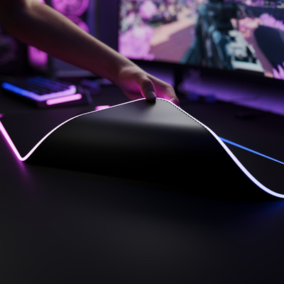 Mousepad gaming Glorious Mouse Pad 2 GLED 3XL, RGB, 3XL, i zi