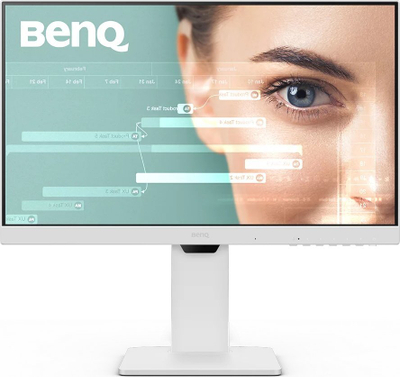 Monitor BenQ GW2486TC, 23.8", Full HD, i bardhë
