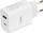 Karikues USB-C IBOX C-36, adapter energjie, i bardhë