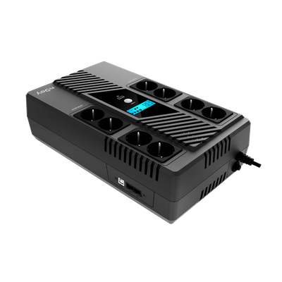 UPS nJoy Token 800, 800VA, ekran LCD, i zi