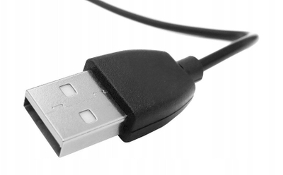 Kabllo kariku Giewont GWK5, për smartwatch GW120 GW450, 61 cm, USB, e zezë
