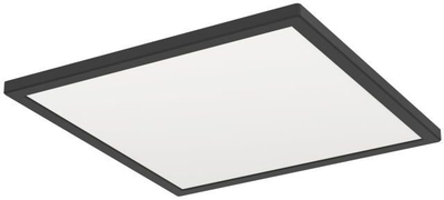 Plafonierë LED Eglo Connect Rovito Z, 39 x 39 cm, smart, e zezë