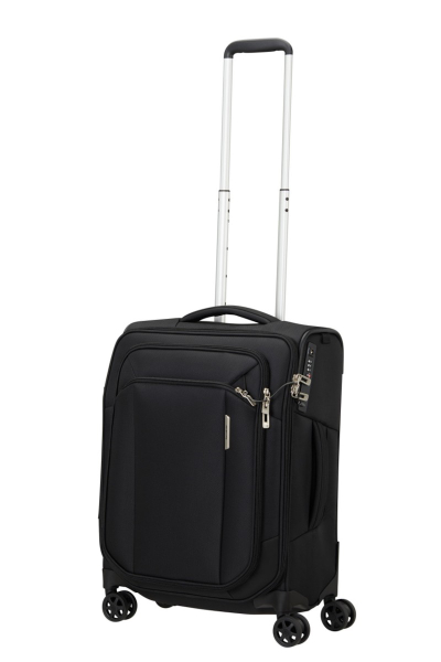 Valixhe Soft Me 4 Rrota Samsonite Respark 55/20 Ngjyrë E Zezë