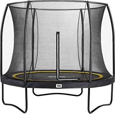 Trampolinë Salta Comfort Edition, 12ft, me rrjetë mbrojtëse, e zezë