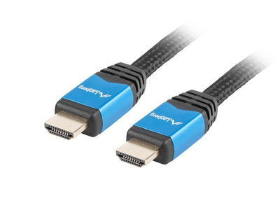 Kabllo HDMI Lanberg CA-HDMI-20CU-0018-BL, 1.8m, HDMI 2.0, blu