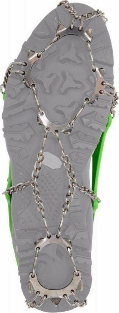 Crampons për këpucë VI.6+ Pro Traxion Lite, nr. 40-44, të argjendta/të gjelbra