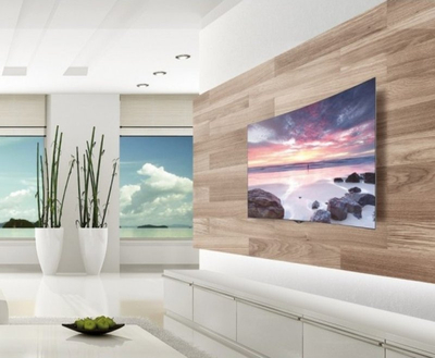 Mbajtës muri për TV LCD LED, 37"-80", VESA 600x400, i zi
