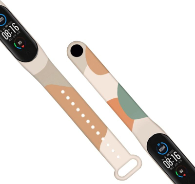 Rrip dore Xiaomi Mi Band 6 5 Moro Band, silikon, shumëngjyrësh