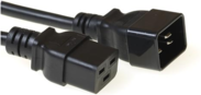 Kabllo rryme MicroConnect C19 në C20, 16A, 5m, e zezë