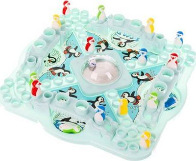 Lojë tavoline MXY Arcade Games Penguin Race, 26 cm, shumëngjyrëshe