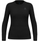 Këmishë termike Odlo Merino 200 LS, mëngë t’gjata, lesh merino, e zezë