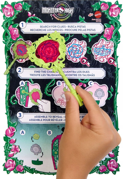 Kukull Monster High Skulltimate Secrets Venus, me gjozavra, me ngjyra nga të gjitha