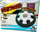Top futbolli Hover Ball Madej, me drita LED, për fëmijë, shumëngjyrësh