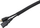Rregullues kabllosh VivoLink Flexible Cable Sock, diametër 10mm, i zi