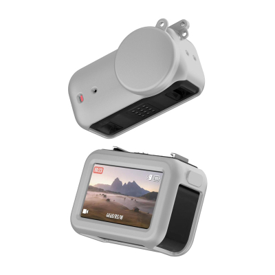 Mbulesë silikoni Puluz për DJI Osmo Nano, mbrojtëse, gri