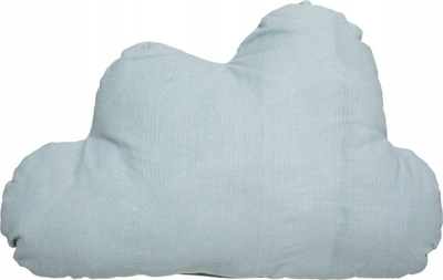 Jastëk dekor Berlingot Cloud, si re, 45x15x28 cm, blu