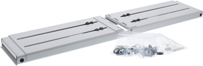Rrack muri InLine 19102C, 19", 2U, 24-40cm, gri