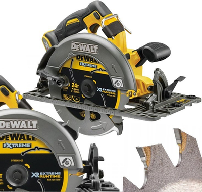 Sharrë rrethore Dewalt DCS579N FlexVolt, 54V, pa kabllo, e verdhë