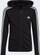 Bluzë me kapuç adidas Essentials 3 Stripes Jr IC3634, me zinxhir, për kalamaj, e zezë