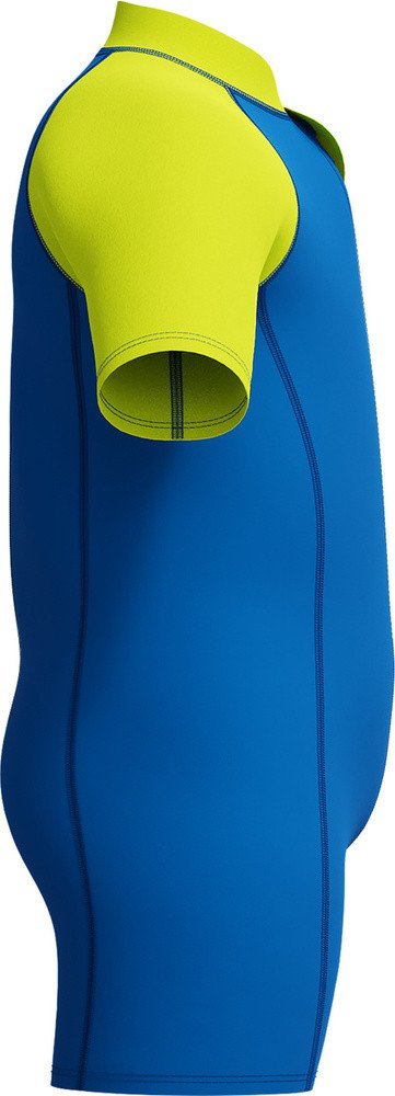 Костум за пливање за момчиња Zoggs Learn to Swim Essential, неопрен, сино и жолто