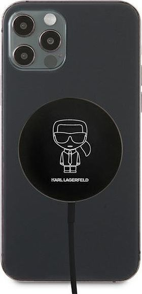 Karikues me valë Karl Lagerfeld KLCBMSIKBK KLD511, 15W, USB C, i zi