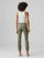 Mbathje Vero Moda VMIVY Skinny Fit 10291832 Ivy Green