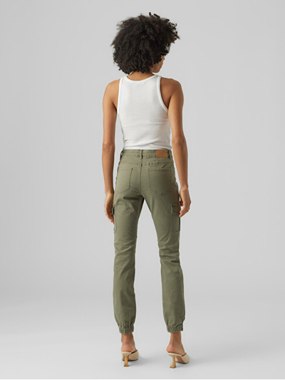 Mbathje Vero Moda VMIVY Skinny Fit 10291832 Ivy Green