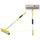 Pastrues xhamash Dunlop, teleskopik 43-68cm, 25cm gjerësi, i verdhë