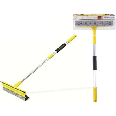 Pastrues xhamash Dunlop, teleskopik 43-68cm, 25cm gjerësi, i verdhë